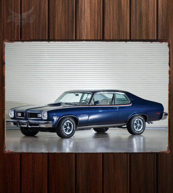 Металлическая табличка Pontiac Ventura Custom GTO Coupe Металлическая табличка Pontiac Ventura Custom GTO Coupe